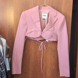 Zara Cropped Blazer